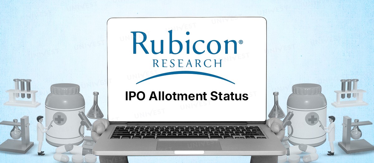 Investors checking Rubicon Research IPO allotment status online on BSE and MUFG Intime websites ahead of expected listing on October 16, 2025