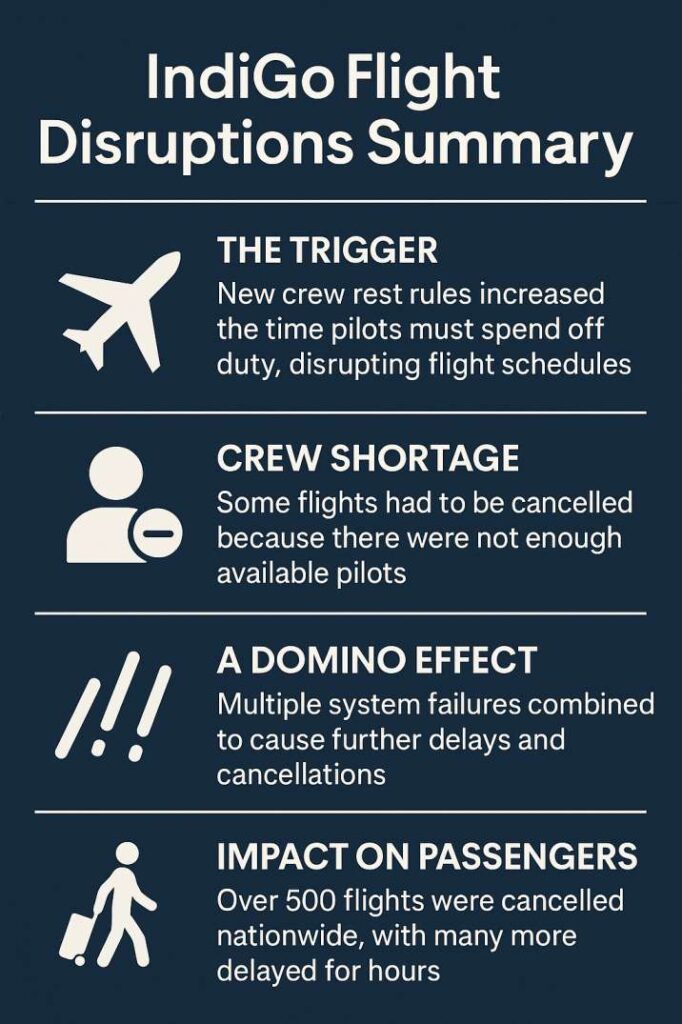 IndiGo Flight Chaos Today: Why Flights Are Being Cancelled and What Passengers Should Know 1 Indigo flight cancellation