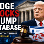 Federal court ruling blocks Trump administration database used for citizenship and voter eligibility checks