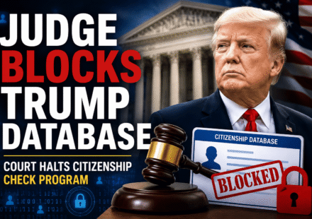 Federal court ruling blocks Trump administration database used for citizenship and voter eligibility checks