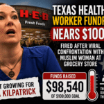 Fundraiser for Texas healthcare worker gains support after viral grocery store confrontation