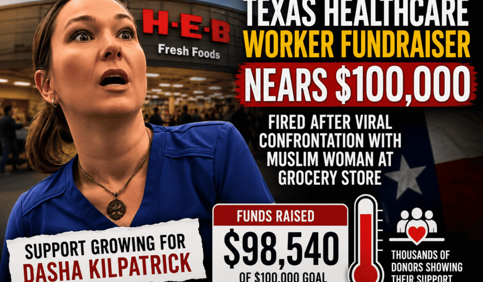 Fundraiser for Texas healthcare worker gains support after viral grocery store confrontation