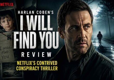 Promotional image representing Netflix thriller I Will Find You based on Harlan Coben's novel