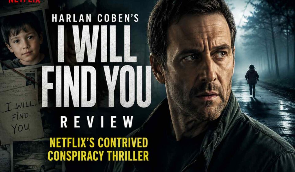 Promotional image representing Netflix thriller I Will Find You based on Harlan Coben's novel