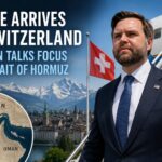 US Vice President JD Vance arrives in Switzerland for talks with Iranian officials