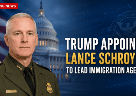 Former Pennsylvania State Trooper Lance Schroyer appointed by President Donald Trump to lead a federal immigration agency