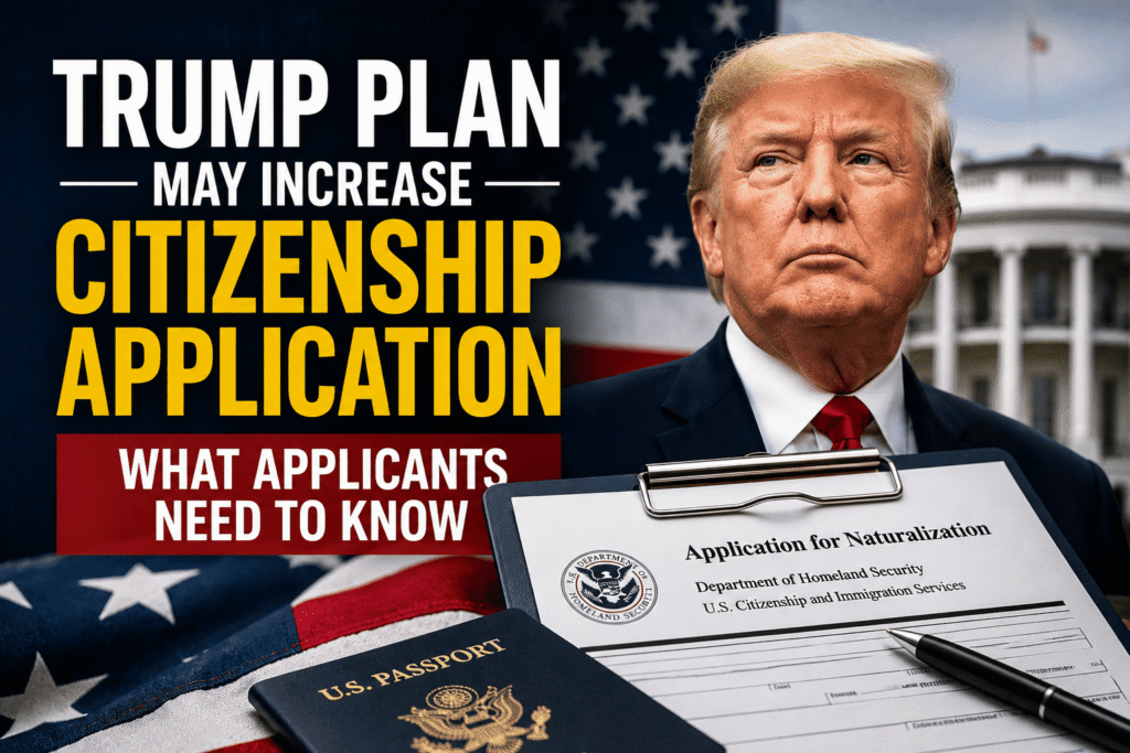 Trump Appoints Former State Trooper Lance Schroyer to Lead Immigration Agency 1 Prospective immigrants preparing citizenship applications amid proposed fee increases under the Trump administration