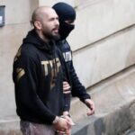 Andrew and Tristan Tate after being arrested by U.S. authorities in Miami