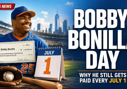 Bobby Bonilla celebrating during his New York Mets playing career