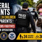 Federal law enforcement officers involved in a child recovery and fugitive arrest operation