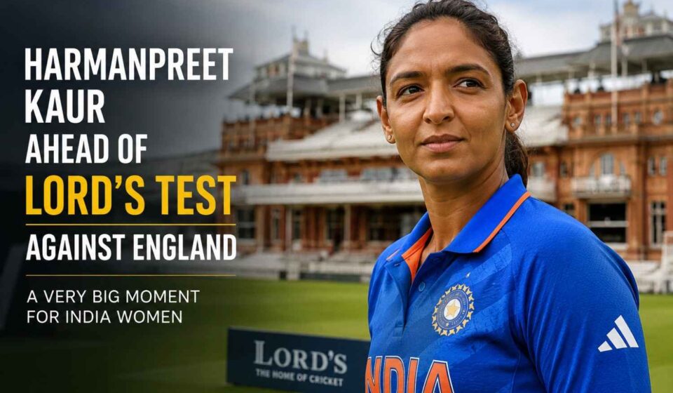 India Women captain Harmanpreet Kaur speaks ahead of the historic Lord's Test against England.
