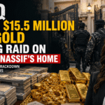 Iraqi security officers conduct an anti-corruption raid at the home of MP Alia Nassif