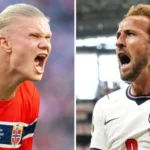 Harry Kane and Erling Haaland compared as two of the world's leading strikers in 2026.