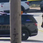 Law enforcement officers responding to a fatal ICE-involved shooting in Maine