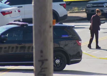 Law enforcement officers responding to a fatal ICE-involved shooting in Maine