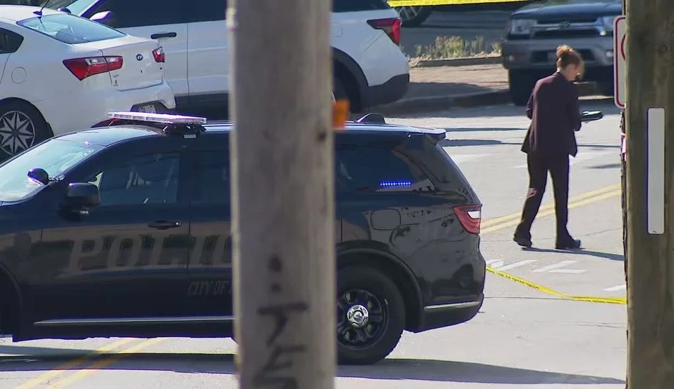Law enforcement officers responding to a fatal ICE-involved shooting in Maine
