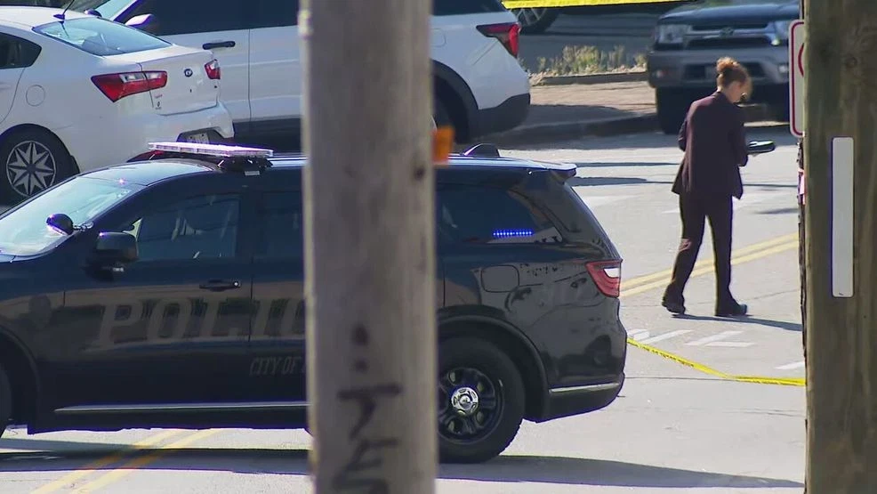 Law enforcement officers responding to a fatal ICE-involved shooting in Maine