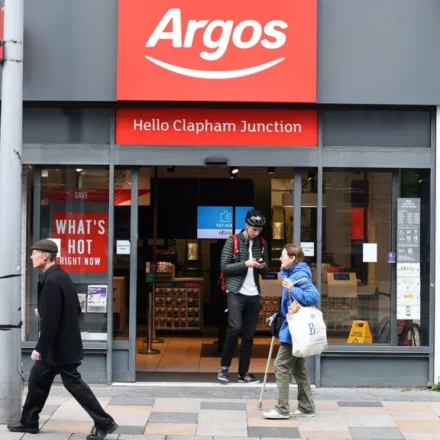 Exterior of a Sainsbury's supermarket with an Argos collection point after the £120m sale announcement