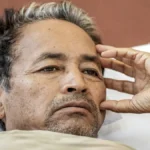 onam Wangchuk being taken to Safdarjung Hospital after a prolonged hunger strike in Delhi