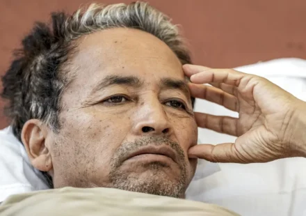 onam Wangchuk being taken to Safdarjung Hospital after a prolonged hunger strike in Delhi