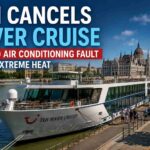 TUI river cruise ship docked in Budapest after air conditioning fault during extreme heat