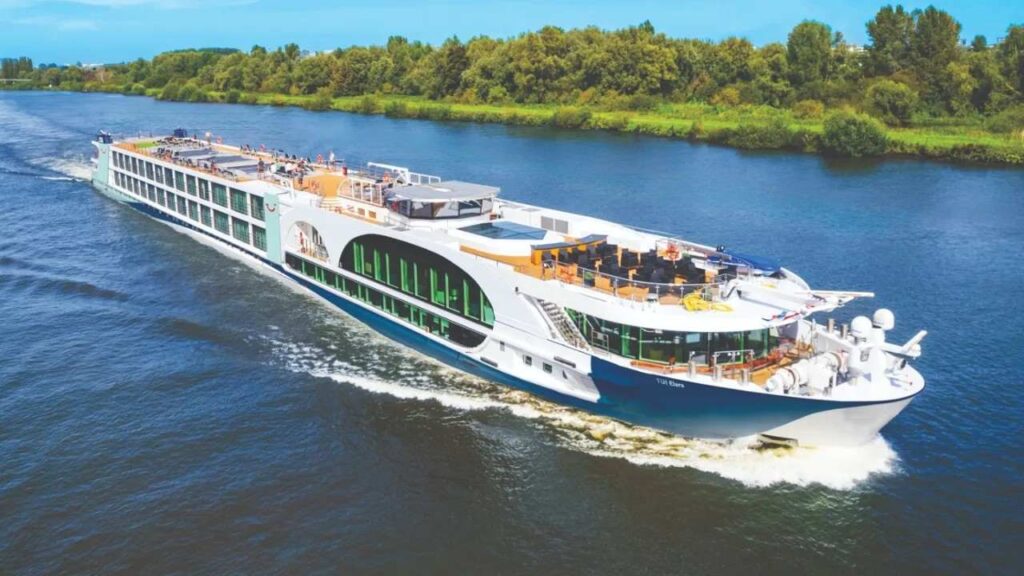 TUI River Cruise Docked During European Heatwave