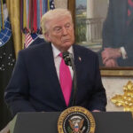 U.S. immigration documents and the White House representing the proposed $100,000 bond requirement for green card applicants