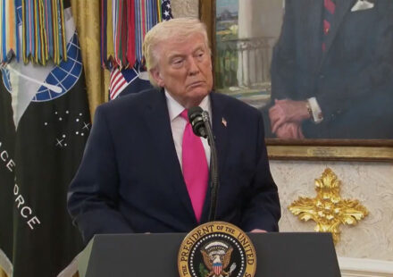U.S. immigration documents and the White House representing the proposed $100,000 bond requirement for green card applicants
