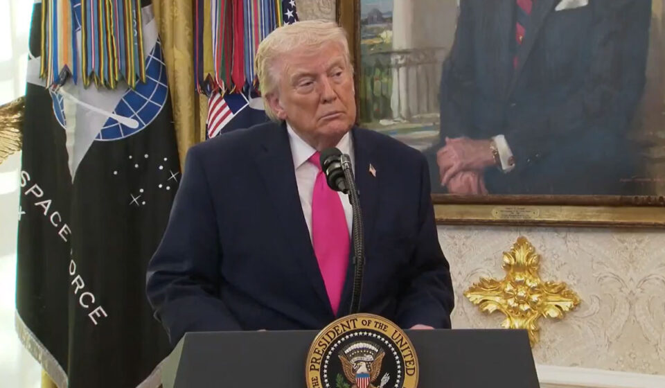 U.S. immigration documents and the White House representing the proposed $100,000 bond requirement for green card applicants