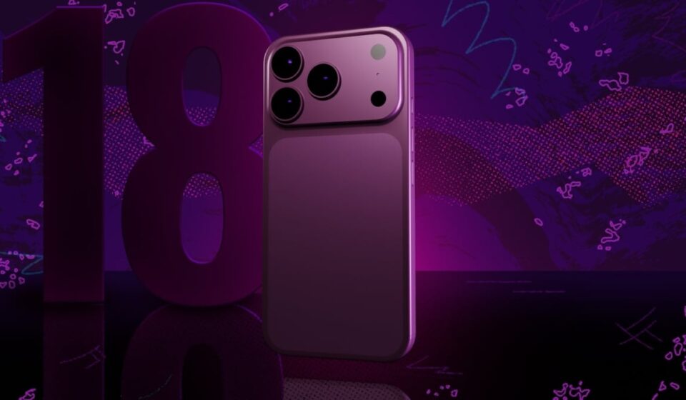 Concept render of Apple's iPhone 18 Pro expected to launch in September 2026