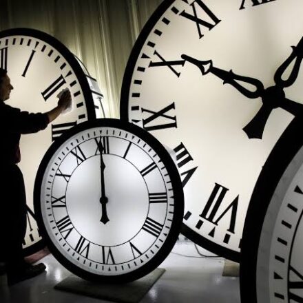 Daylight Saving Time Explained showing clocks changing during seasonal time adjustment