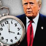 Donald Trump speaking as the United States prepares for the upcoming Daylight Saving Time clock change